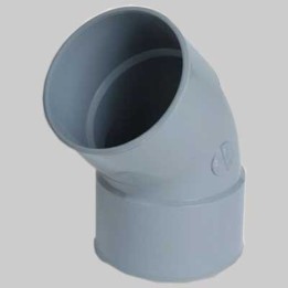 CURVA IN PVC 45° F-F - Ø 40