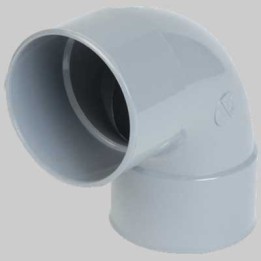 CURVA IN PVC 87° 30 F-F - Ø 40