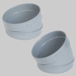 SETTORE A GOMITO M-F - Ø 100 -15°