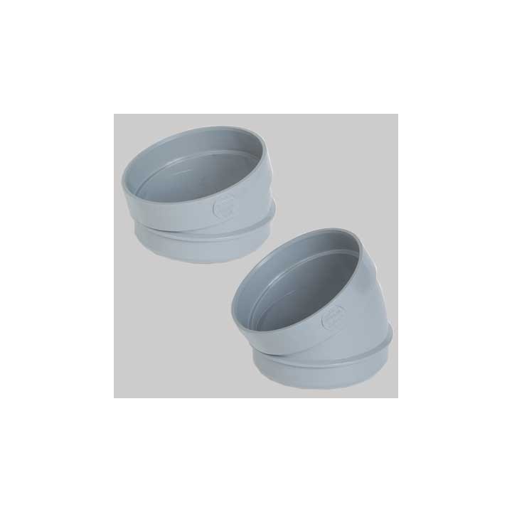 SETTORE A GOMITO M-F - Ø 100 -15°
