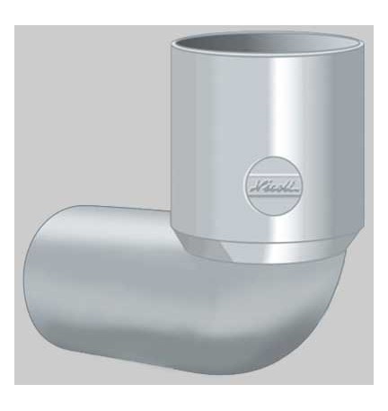 CURVA WC - Ø 100