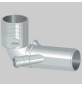 CURVA WC 2 ATTACCHI Ø40 O-RING - Ø 100