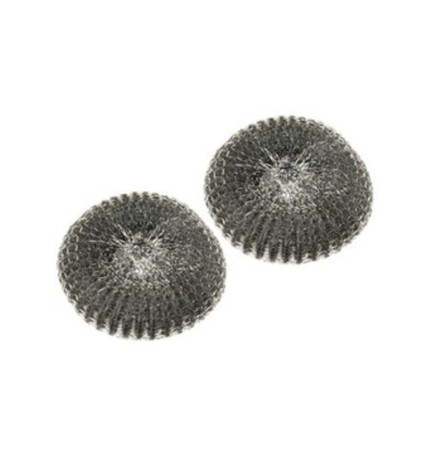 SPUGNA IN ACCIAIO SPAZZOLA 2 PZ FACKELMANN 63862