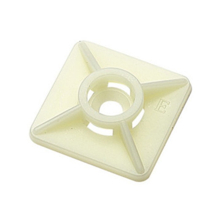 ELEMATIC BASETTA P/FASCETTA BIDIREZION 19X19 MM