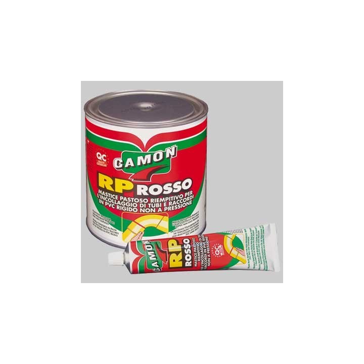 ADESIVO PASTOSO RIEMPITIVO - Tubetto gr 125 rosso