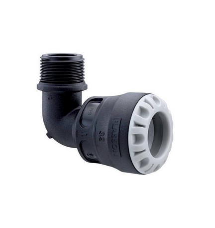 GOMITO 90° FILETTATO MASCHIO UNO 20 x 1/2"