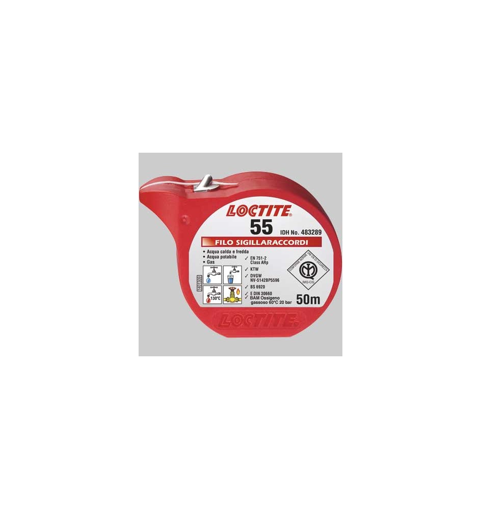 FILO SIGILLANTE LOCTITE 55/50 - 50 Mt