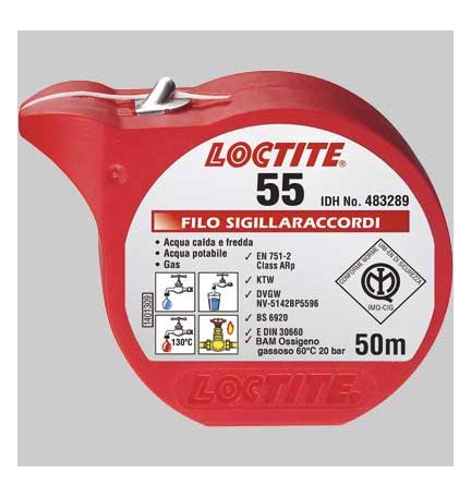 FILO SIGILLANTE LOCTITE 55/50 - 50 Mt