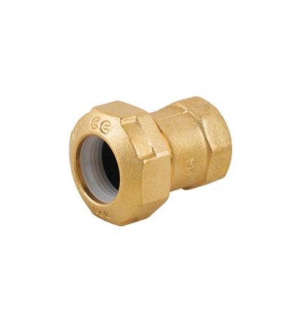 RACCORDO FEMMINA IN OTTONE PER TUBO PE 1"1/2 x 50