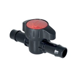 RAINFALL RUBINETTO DI LINEA P/TUBI GF BL 1 PZ