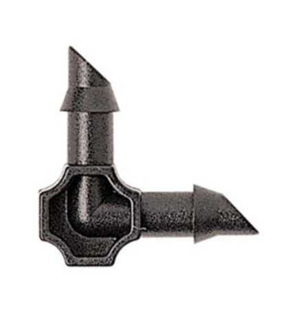 RAINFALL RACCORDO A GOMITO TUBI GF 4X6 BL 10 PZ