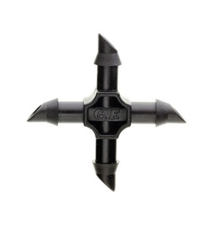 RAINFALL RACCORDO A CROCE TUBI GF 4X6 BL 10 PZ