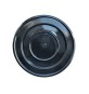 ROSONE P/TUBO DI STUFA D 10 CM NERO