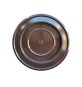 ROSONE P/TUBO DI STUFA D 10 CM MARRONE