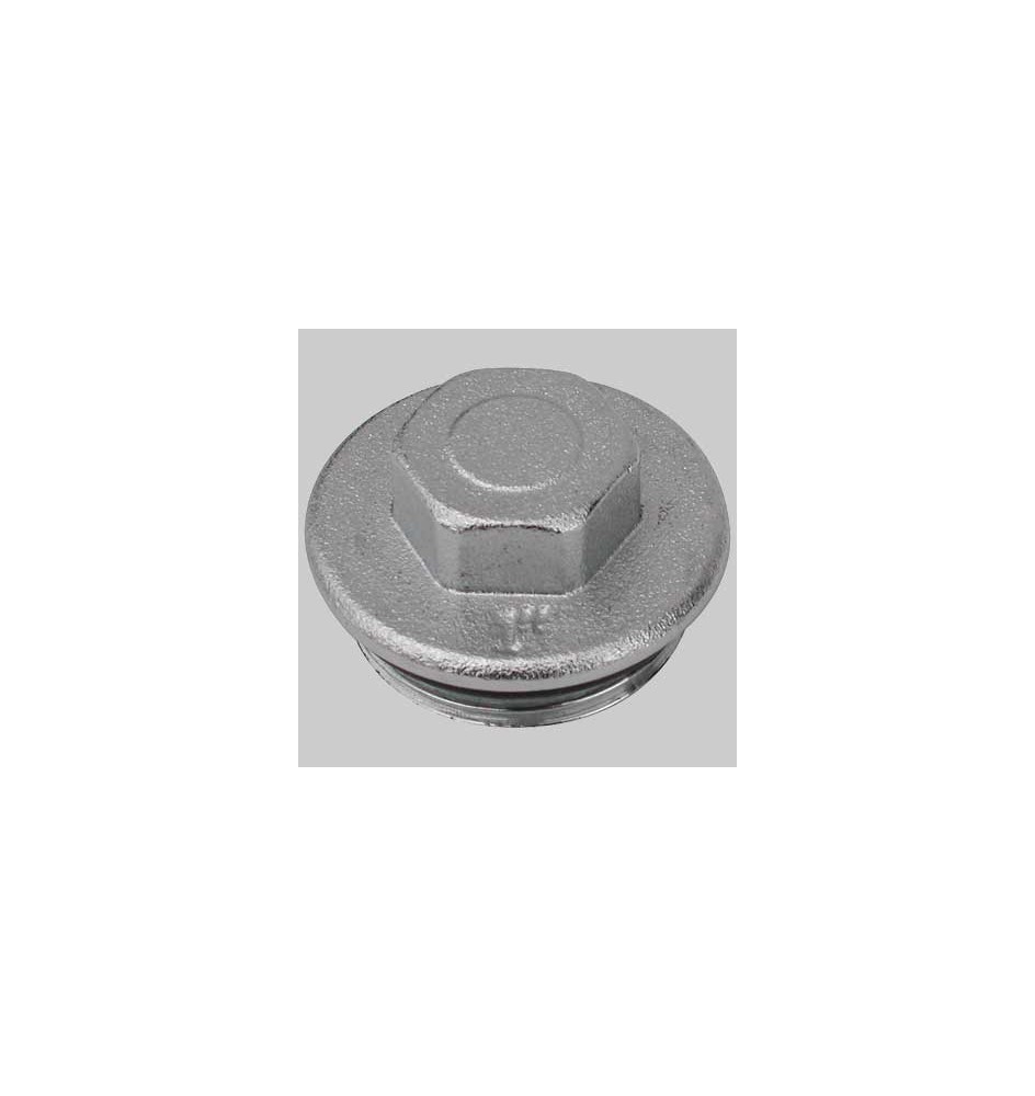 TAPPO CIECO CROMATO CON GUARNIZIONE - 1"