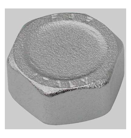 TAPPO TERMINALE CROMATO CON O-RING - 1"