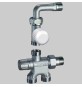 KIT VALVOLA TERMOSTATICA CON DETENTORE MONOTUBO "GRT" - 1/2 - 24x19