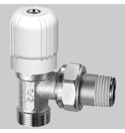 VALVOLA FAR A SQUADRO PER TUBO RAME PLASTICA MULTISTRATO - 1/2 x 24-19