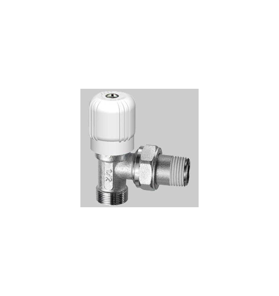 VALVOLA FAR A SQUADRO PER TUBO RAME PLASTICA MULTISTRATO - 1/2 x 24-19
