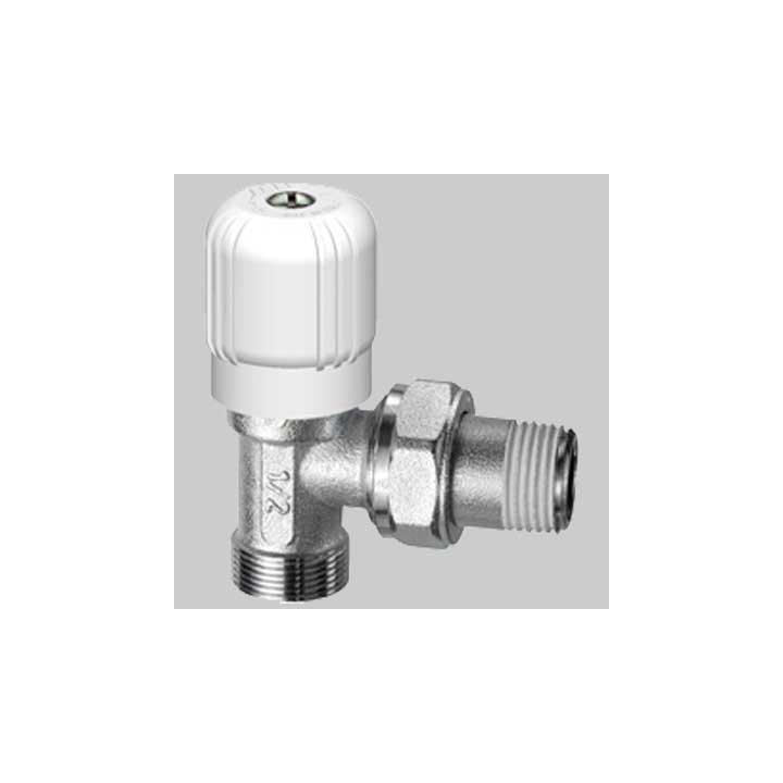 VALVOLA FAR A SQUADRO PER TUBO RAME PLASTICA MULTISTRATO - 1/2 x 24-19
