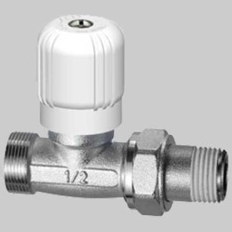 VALVOLA FAR DIRITTA PER TUBO RAME PLASTICA MULTISTRATO - 1/2 x 24-19