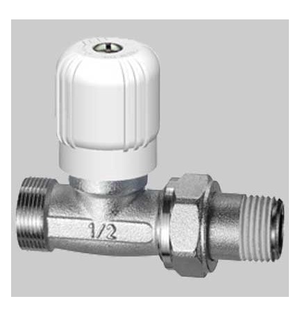 VALVOLA FAR DIRITTA PER TUBO RAME PLASTICA MULTISTRATO - 1/2 x 24-19