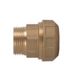 RACCORDO DIRITTO MASCHIO IN OTTONE ITAP 3/4 x 25