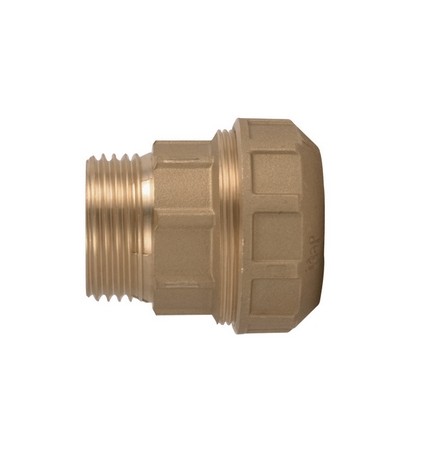 RACCORDO DIRITTO MASCHIO IN OTTONE ITAP 1" x 32