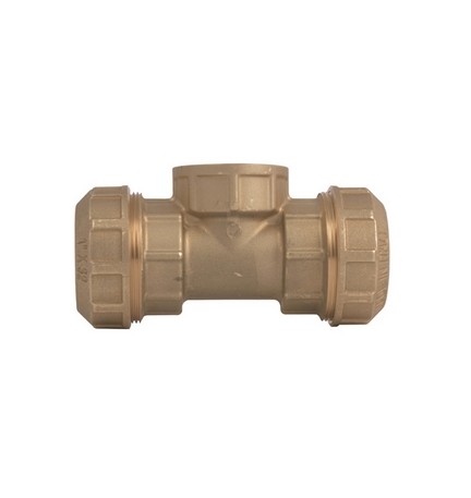 RACCORDO A TEE FEMMINA OTTONE ITAP 3/4" x 25