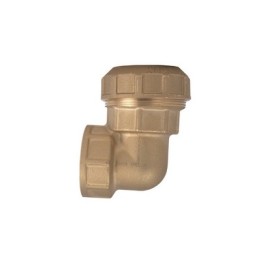 RACCORDO A GOMITO FEMMINA OTTONE ITAP 3/4" x 25
