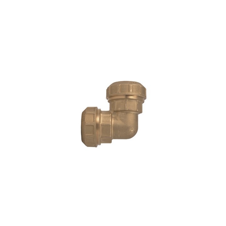 RACCORDO A GOMITO DOPPIO OTTONE ITAP Diam. 20