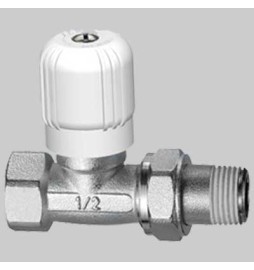 VALVOLA FAR DIRITTA ATTACCO FERRO - 3/8 x 3/8