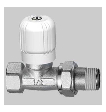 VALVOLA FAR DIRITTA ATTACCO FERRO - 3/8 x 3/8