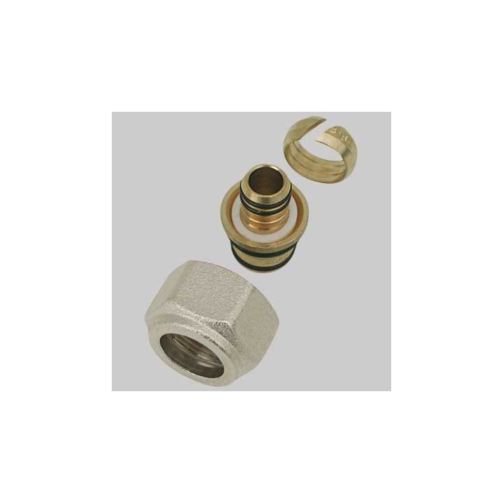 ADATTATORE TUBO MULTISTRATO CON CALOTTA - 14 x 2