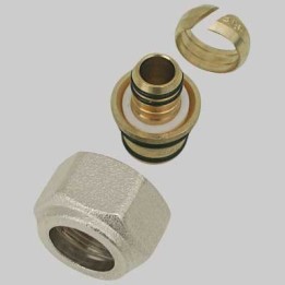 ADATTATORE TUBO MULTISTRATO CON CALOTTA - 16 x 2,25