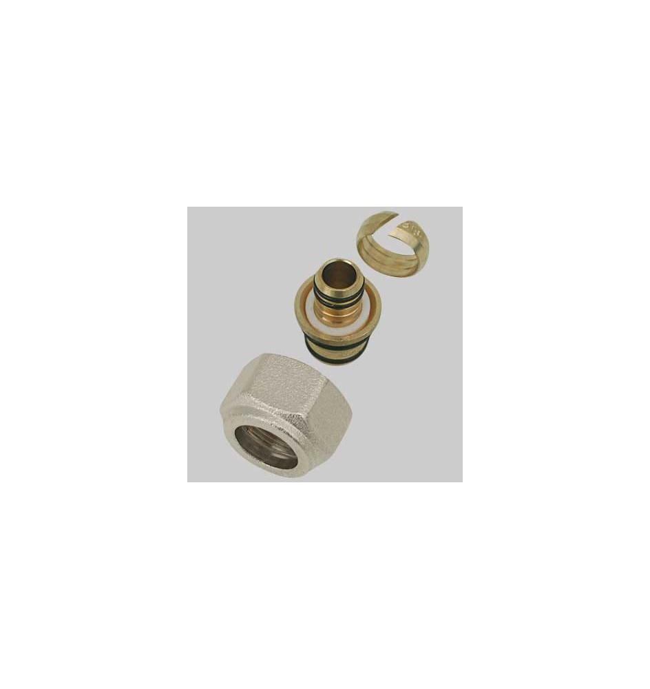 ADATTATORE TUBO MULTISTRATO CON CALOTTA - 20 x 2,25
