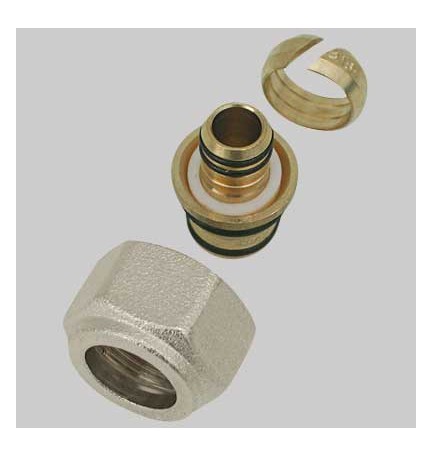 ADATTATORE TUBO MULTISTRATO CON CALOTTA - 20 x 2,5