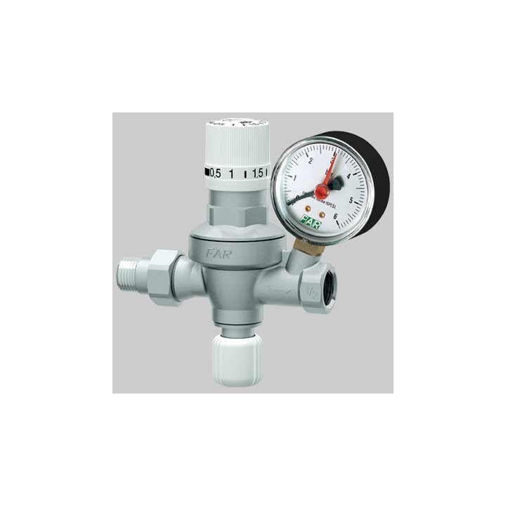 GRUPPO DI RIEMPIMENTO AUTOMATICO CON MANOMETRO 2106 FAR - 1/2 MF