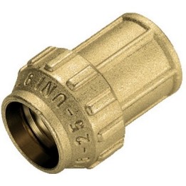 RACCORDO DIRITTO FEMMINA IN OTTONE TIEMME 1"1/4 x 40