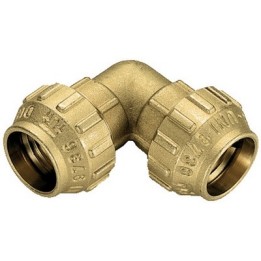 RACCORDO CURVO DOPPIO IN OTTONE TIEMME Diam. 63