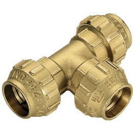 RACCORDO A TEE IN OTTONE TIEMME Diam. 40