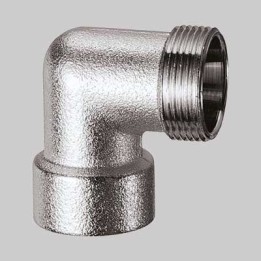 GOMITO FEMMINA CROMATO FAR - 1"