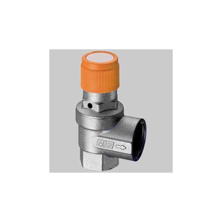 VALVOLA DI SICUREZZA PER IMPIANTI SOLARI FAR - 1/2 Bar 3,0