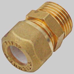 RACCORDO DIRITTO MASCHIO CON OGIVA P.T.E.F. - 14 x 3/4 - 1/2 x 3/4