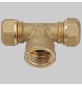RACCORDO A TEE FEMMINA CON OGIVA P.T.E.F. - 12 X 1/2 x 12 - 1/2