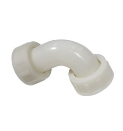 MEZZO RACCORDO GOMITO E CURVO A 90° FF IN PA 1" x 1"