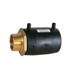 MANICOTTO ELETTRICO MASCHIO PEAD/OTTONE PN 16 Diam. 40 x 1"1/4