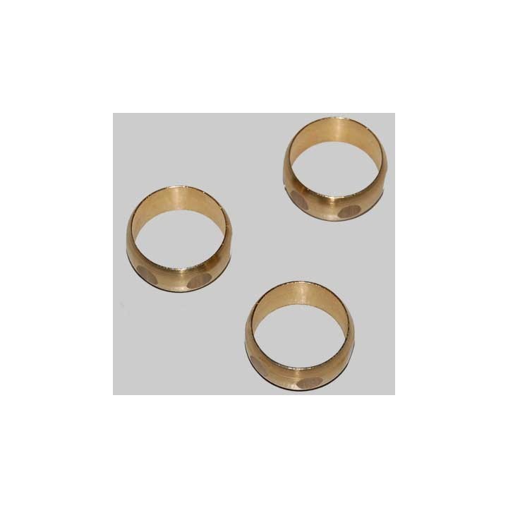 OGIVE IN OTTONE PER TUBO RAME - 12 x 1/2