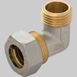 GOMITO MASCHIO O-RING - 14 x 1/2
