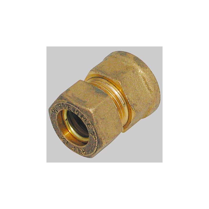 RACCORDO DIRITTO FEMMINA O-RING TIEMME - 12 x 1/2
